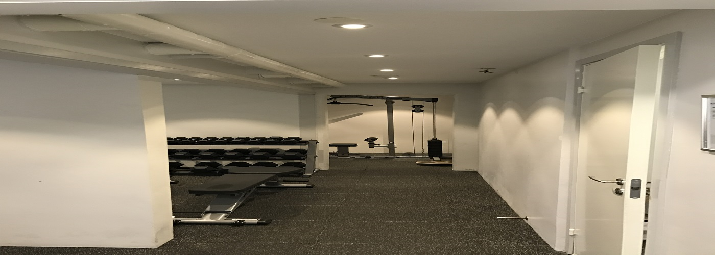 Gym och bastulokal
