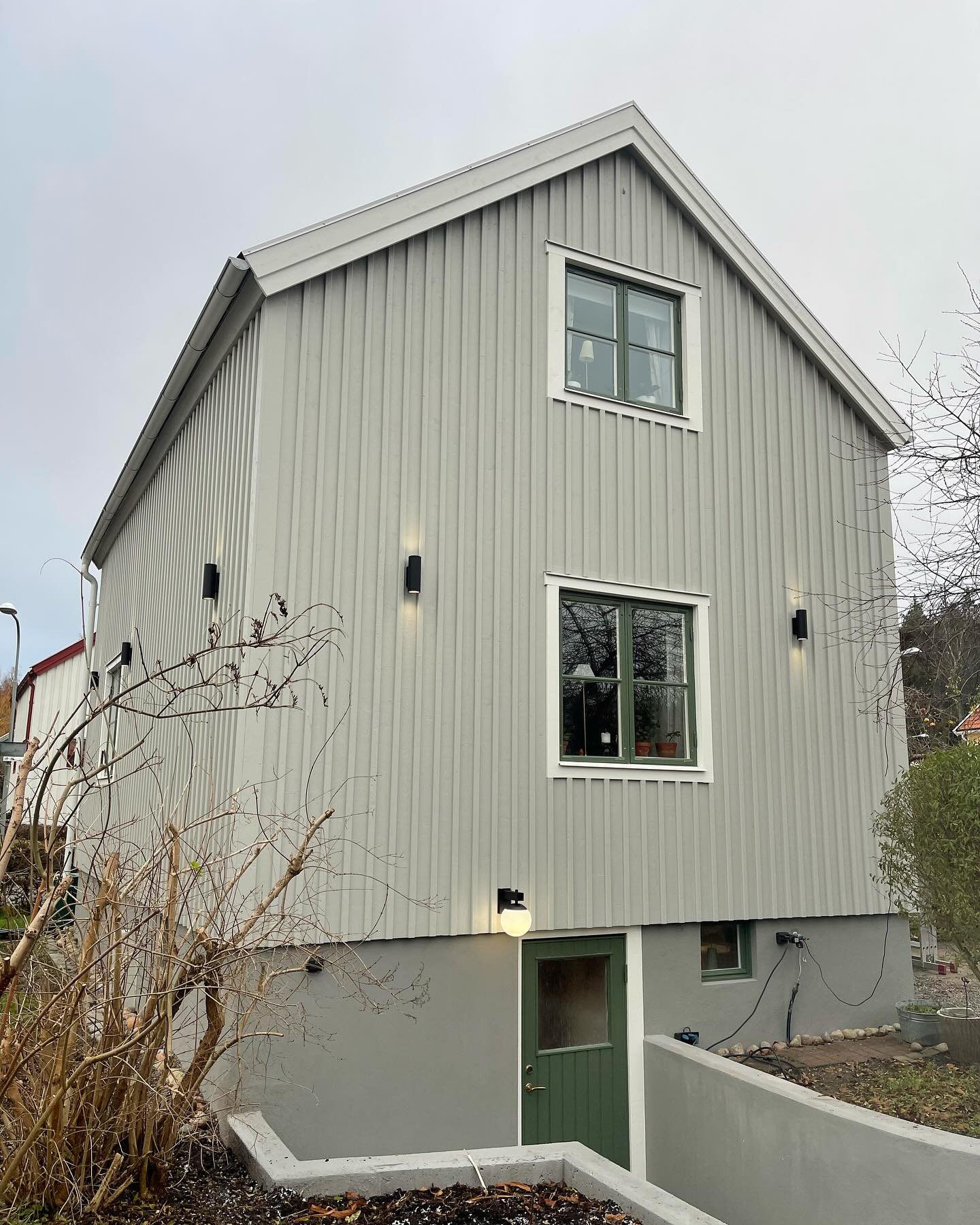 Fasadrenovering i Gamla Enskede